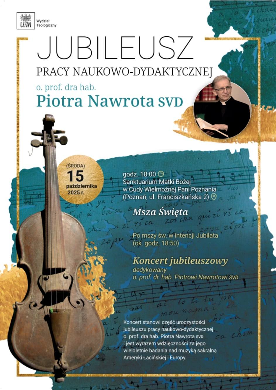 Jubileusz pracy ks. Profesora Piotra Nawrota SVD