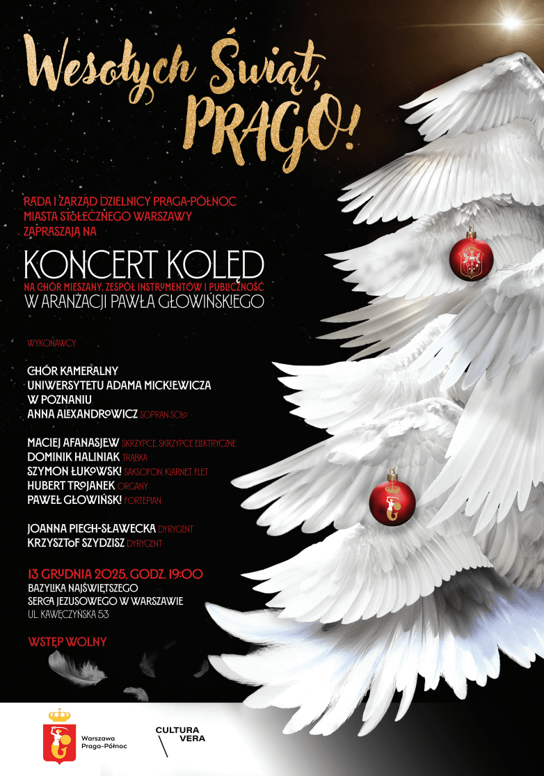 KONCERT KOLĘD na chór mieszany, zespół instrumentów i publiczność w aranżacji Pawła Głowińskiego